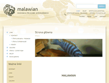 Tablet Screenshot of malawian.pl